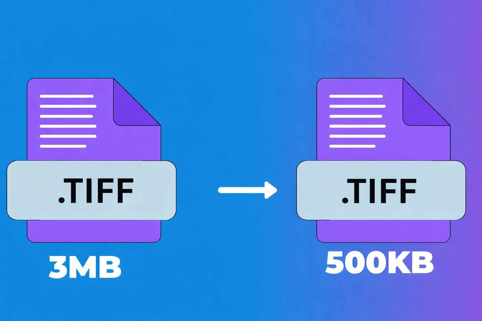 Compress Tiff File to 500KB